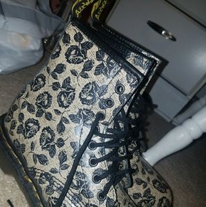 Floral Dr. Martens boots